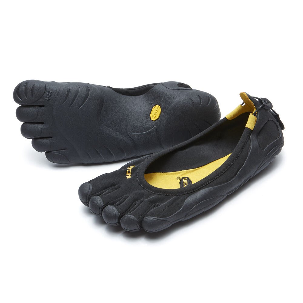 Zapatos Descalzos Hombre Negros - FiveFingers Classic - BOJEDH-978